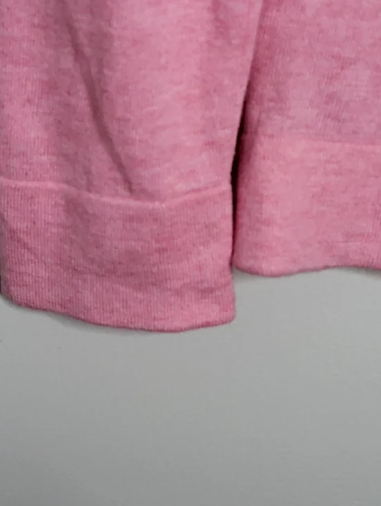 J.Crew Factory Teddie Sweater Pink XS S Preppy Spring Capsule Crewneck Knit - Picture 4 of 8